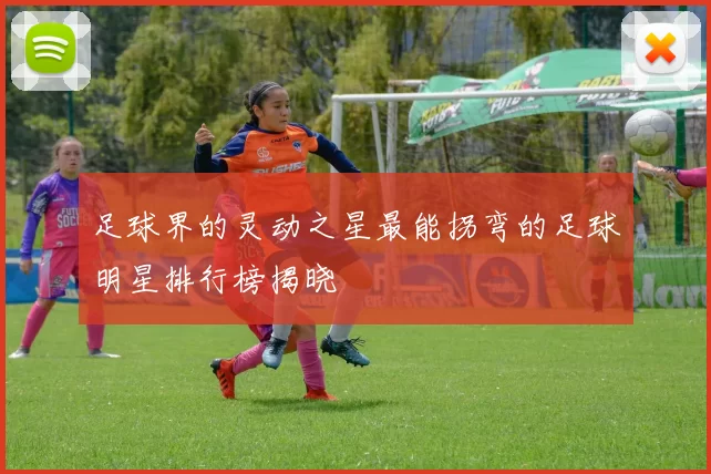 足球界的灵动之星最能拐弯的足球明星排行榜揭晓
