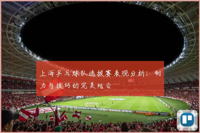 上海乒乓球队选拔赛表现分析：耐力与技巧的完美结合